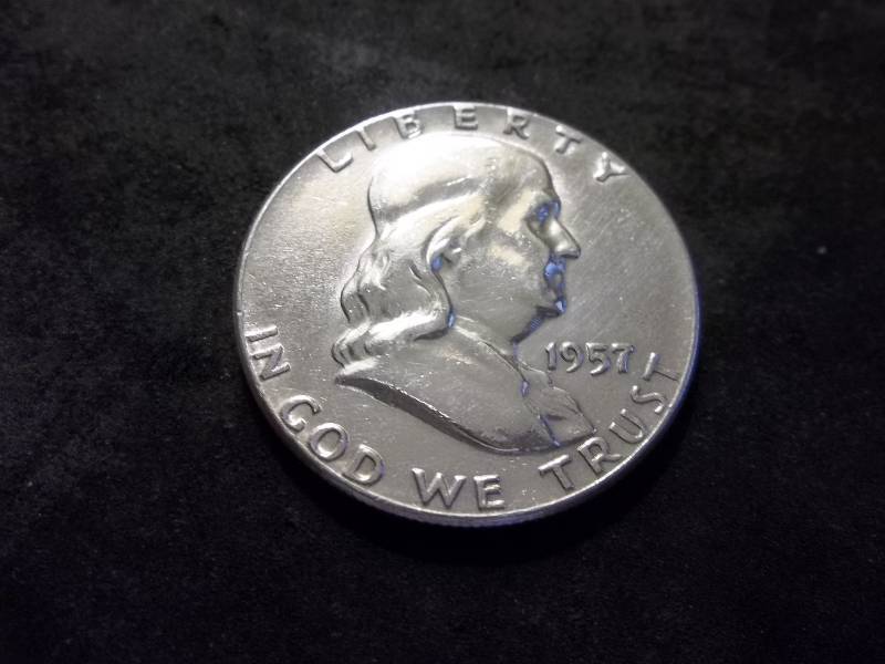 1957  Franklin Half Dollar