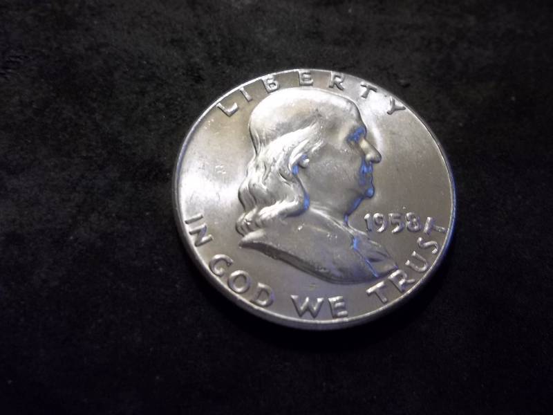 1958 Franklin Half Dollar