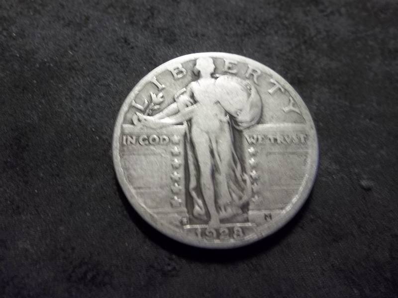 1928 S Standing Liberty Quarter