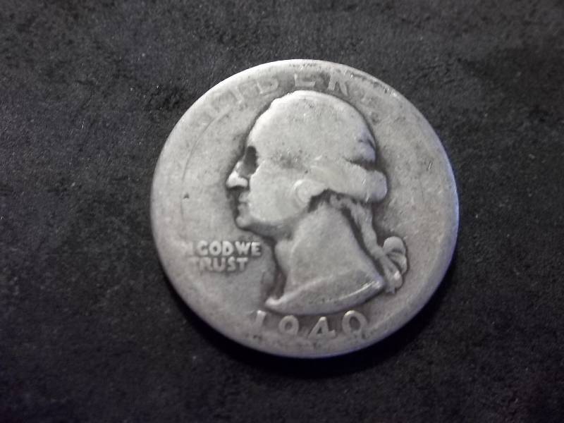 1940 D Washington Quarter