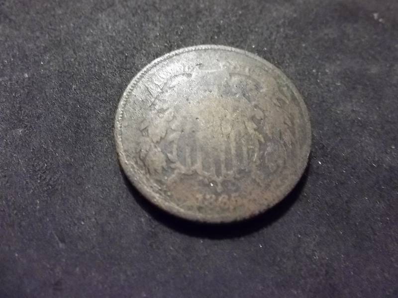 1865 2-Cent Piece