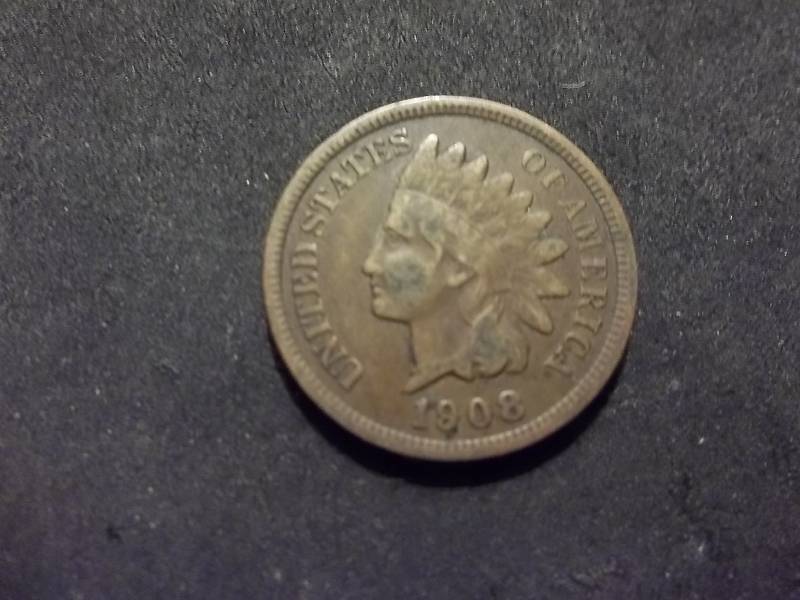 1908 Indian Head Cent