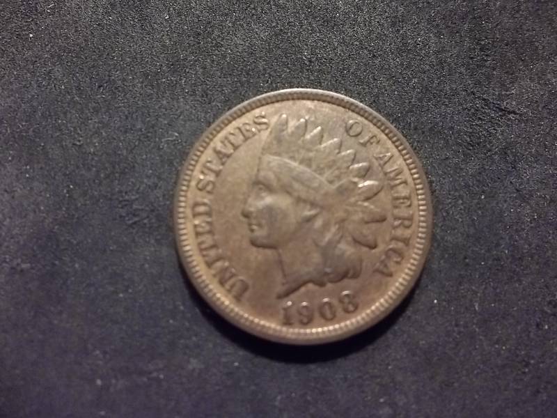1908 Indian Head Cent