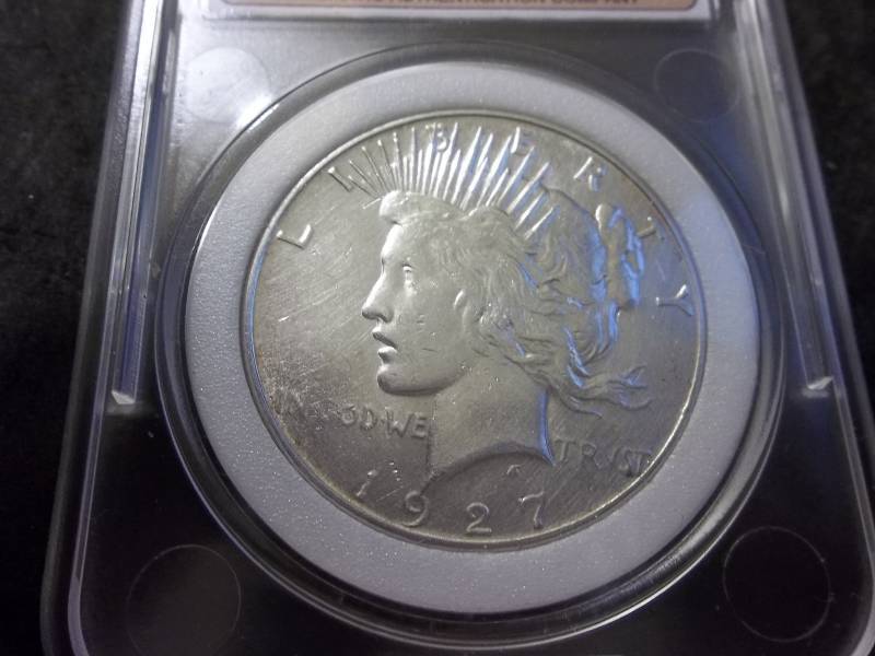 1927 S Peace Silver Dollar