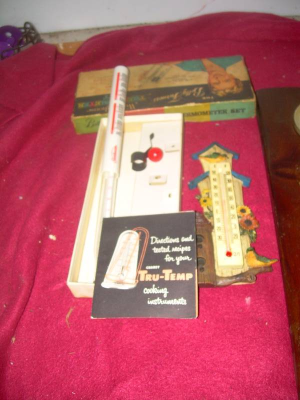 VINTAGE THERMOMETERS