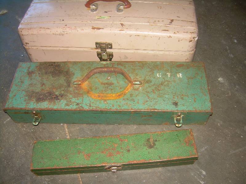 3 METAL TOOL BOXES