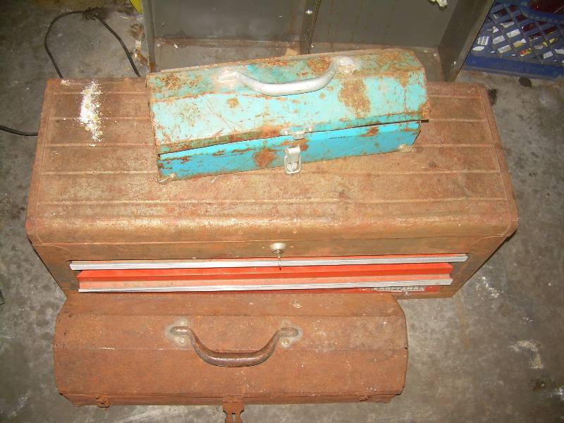 3 METAL TOOL BOXES