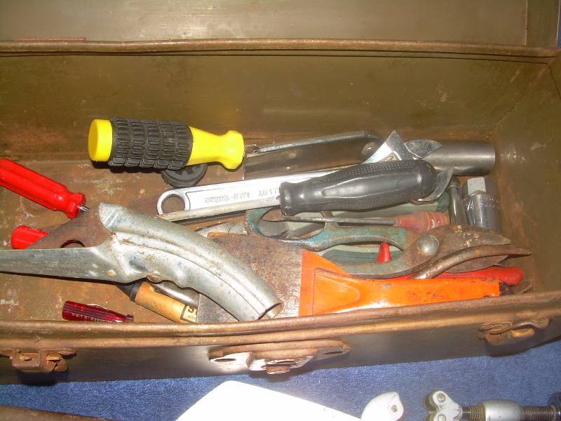 TOOL BOX AND TOOLS