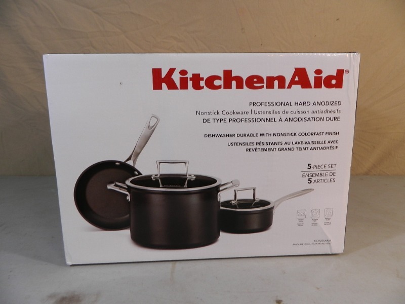 lot 8 image: New KitchenAid 5 Pc Set
