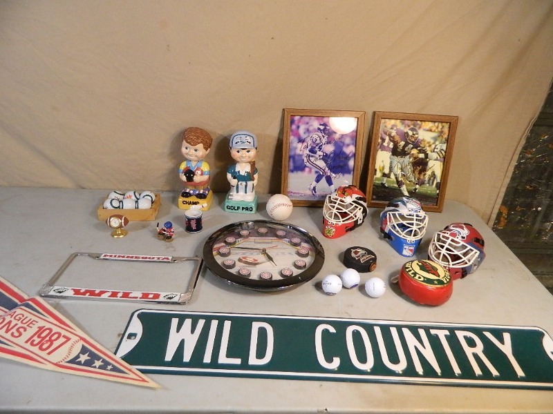 lot 54 image: Sports Memorbilia