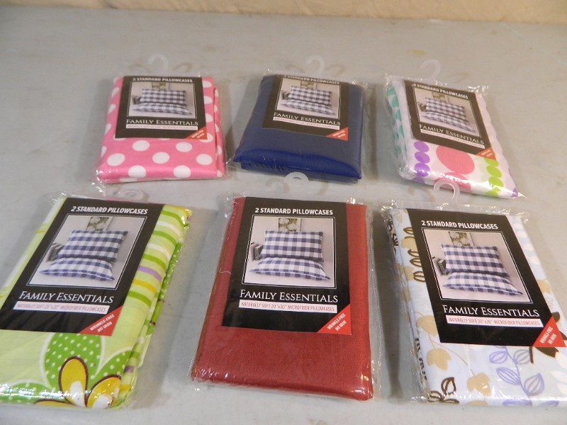 lot 63 image: 12 New Pillowcases