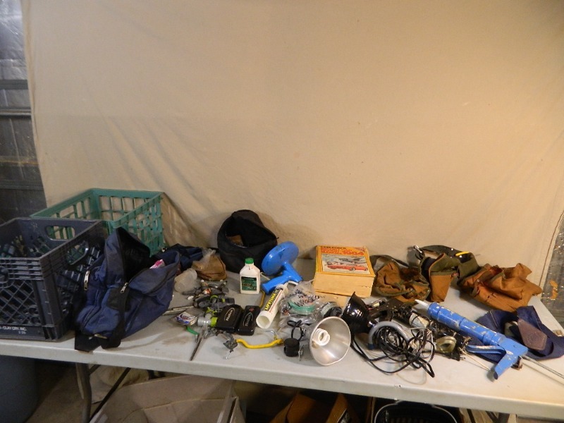 lot 99 image: Tools, Shop, Darts, Fishing, and More