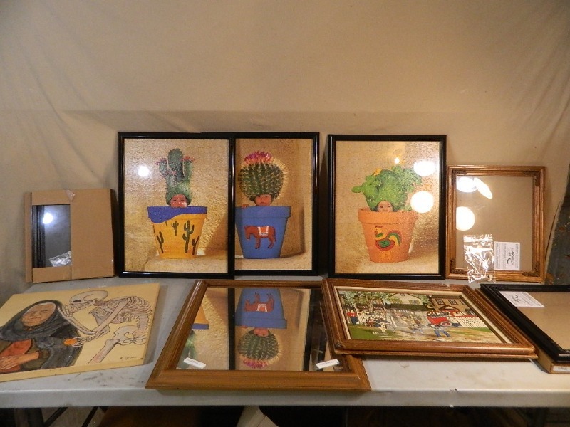 lot 129 image: New Picture Frames, Art, and More