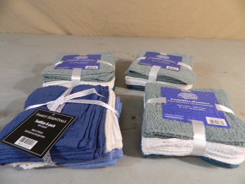 lot 134 image: 24 New Washclothes