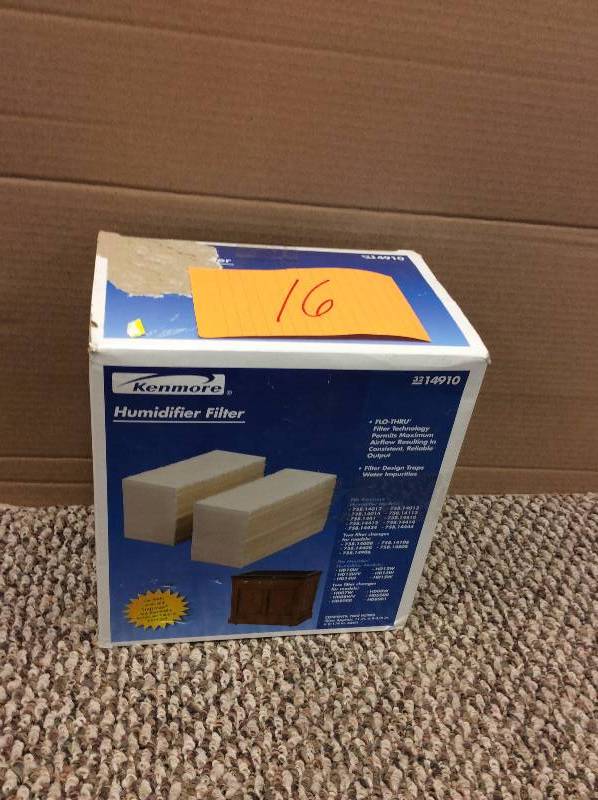 lot 16 image: Kenmore Humidifier Filter model 14910