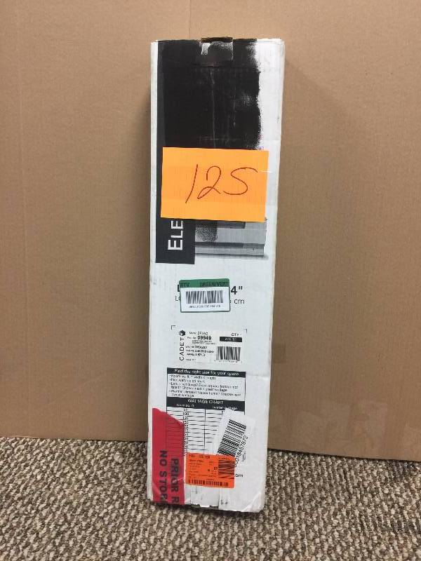 lot 125 image: Cadet 2F350 Electric Baseboard Heater, 350 Watt, 240 Volt open box never used
