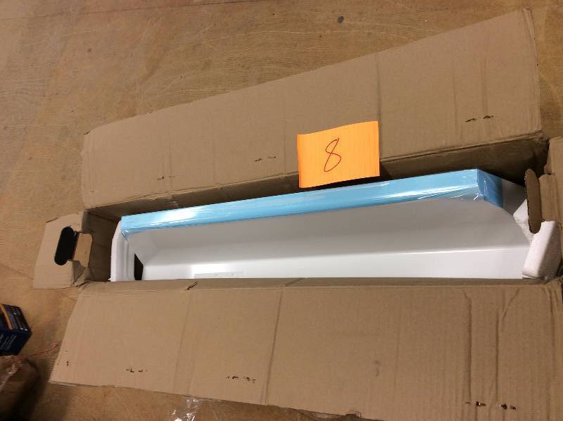 lot 8 image: Broan Range Hood 36 in model 423601 not used