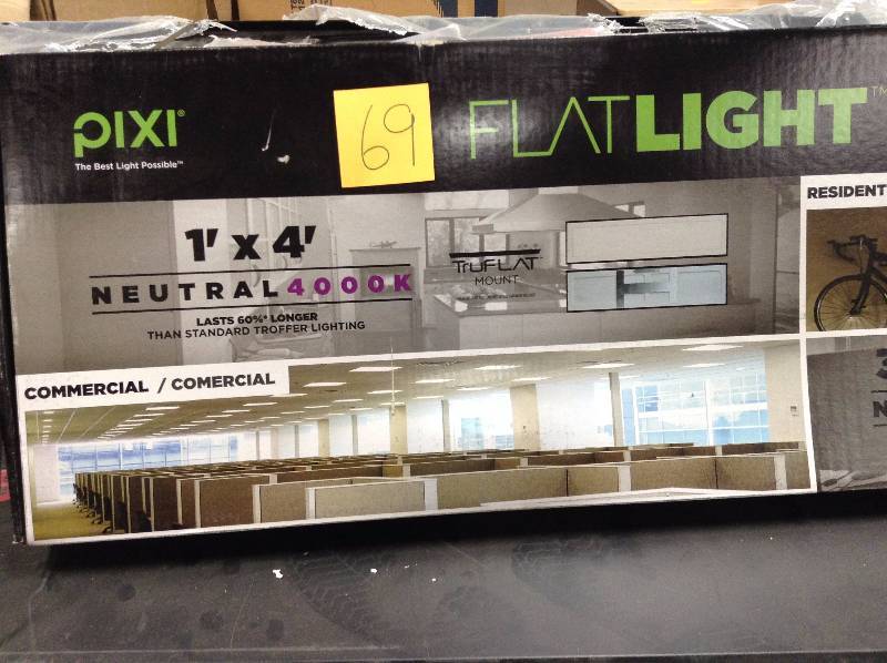 lot 69 image: pixi Flatlight 1 x  4