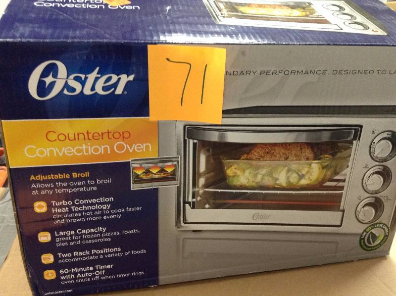 oster 6 slice convection toaster oven