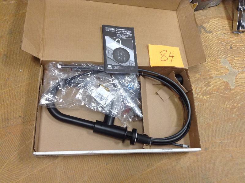 lot 84 image: Delta 9959TDST Trinsic PullDown BarPrep Faucet used