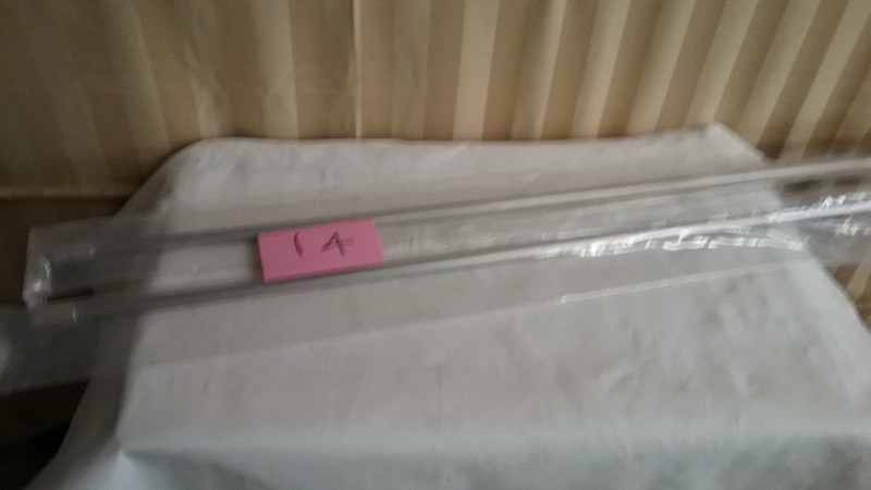 2x Curtain Rods