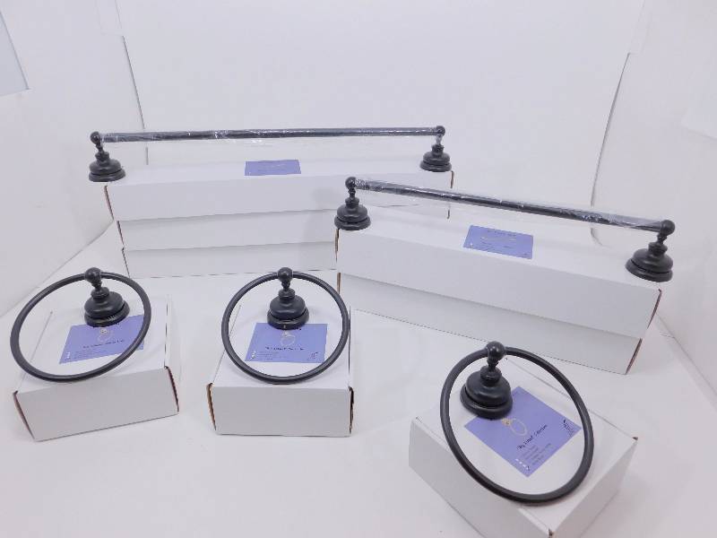 Lot Of New Matte Black Big Island Collection Bathroom Fixtures