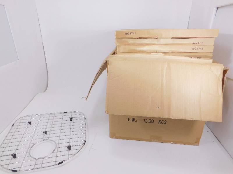 (20) New Stainless Steel Bottom Basin Racks