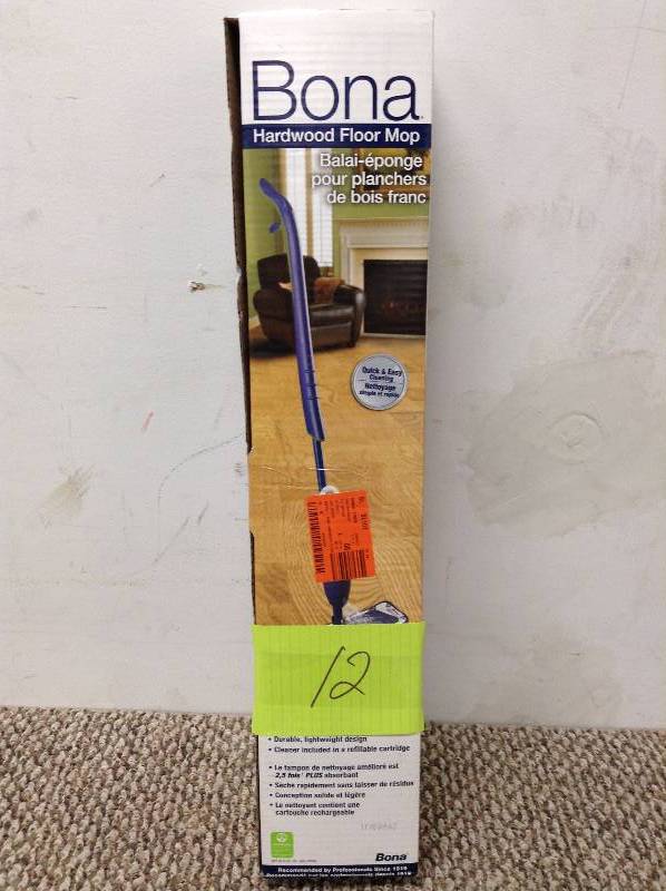lot 12 image: Bona Hardwood Floor Mop