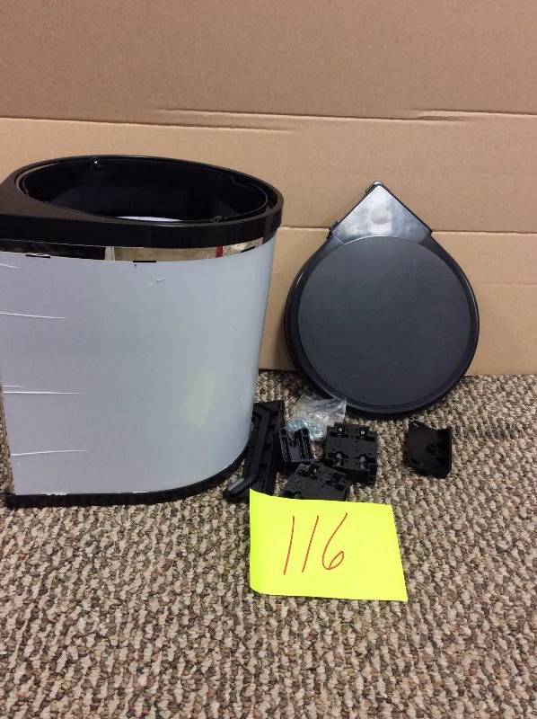 lot 116 image: Real Solutions swing out wastebin