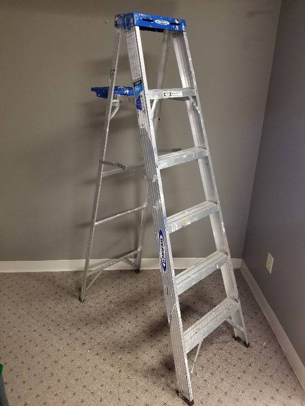 lot 4 image: Werner 6 Ladder, 250lb Capacity