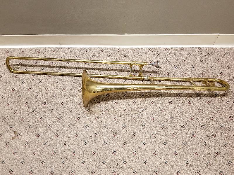 lot 64 image: ROTH Trumpet, Works, has some dents