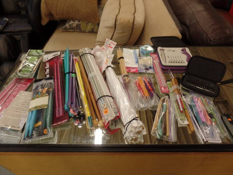 KNITTING AND EMBROIDERY TOOLS