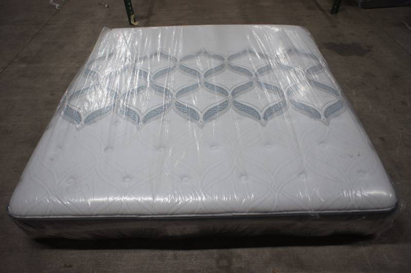 lot 10 image: New SEALY - King Size - Ashton Cushion Firm - Mattress - MSRP $ 1999.99