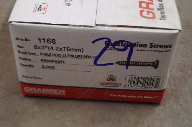 Grabber Construction Screws