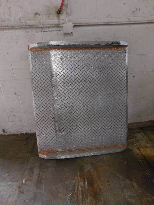 lot 23 image: 49 x 42 Aluminum Dock Plate