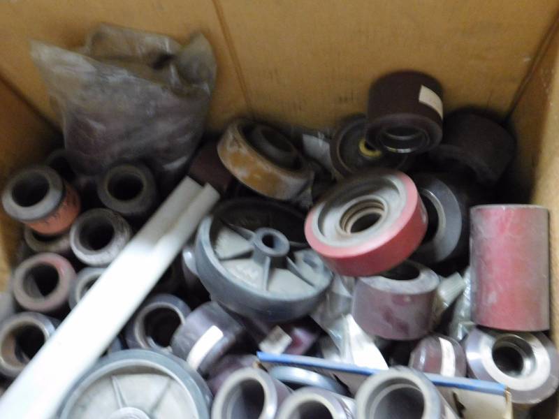 lot 49 image: Misc. Lot of Wheels & Casters