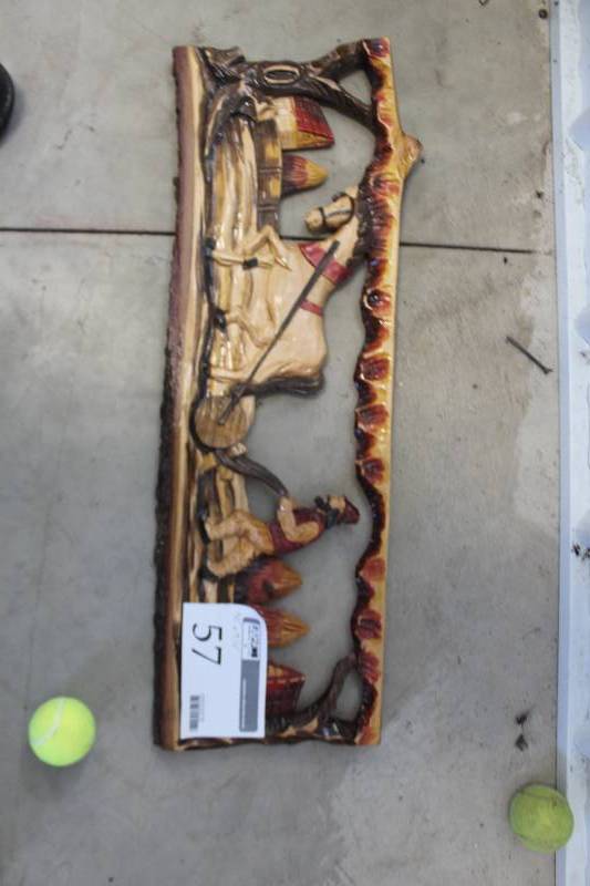 lot 57 image: Sowing Seeds Wall Decoration