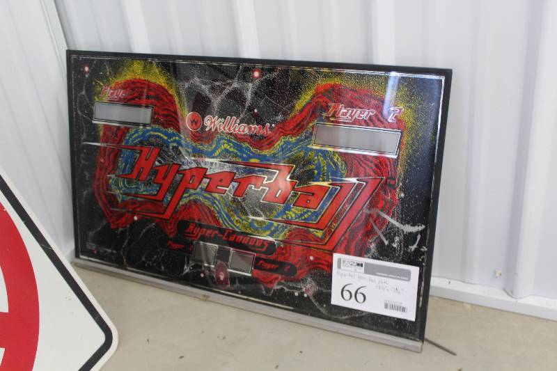 lot 66 image: Hyperball Glass Face Plate