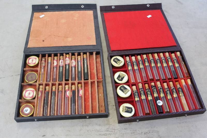 lot 70 image: Lot of (2) Vintage Archer Sample Cases