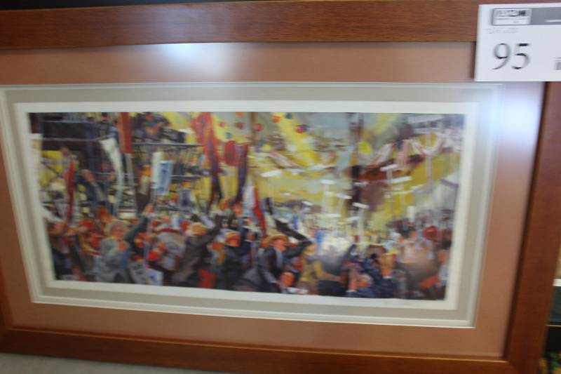 lot 95 image: Election Framed Matted Wall Art