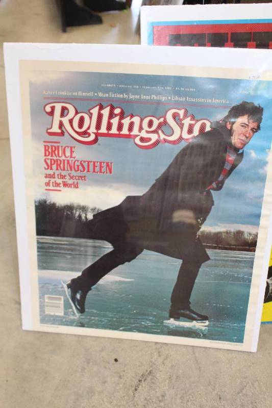 lot 268 image: Rolling Stone Bruce Springsteen Cover