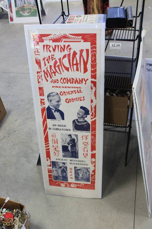 lot 263 image: Irving The Magician Poster
