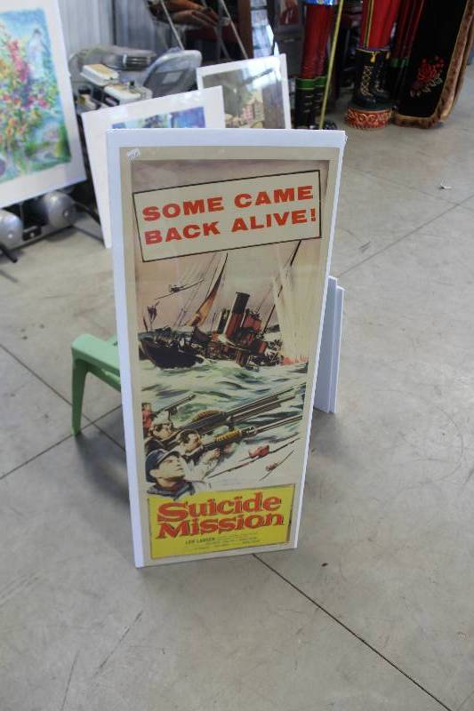 lot 290 image: Suicide Mission Movie Poster
