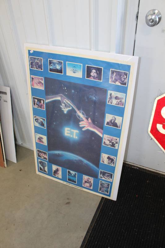 lot 287 image: E.T. Movie Poster