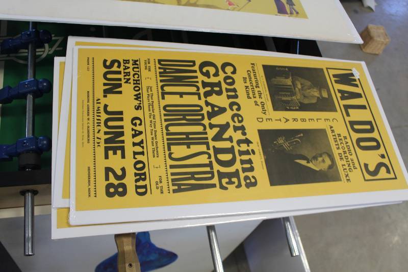 lot 281 image: Lot of (3) Dance Posterboards - Waldos