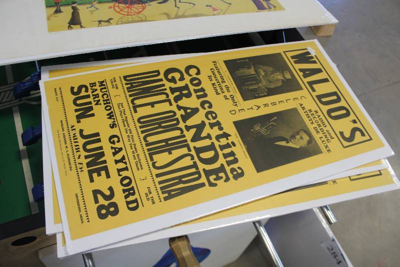lot 280 image: Lot of (3) Dance Posterboards - Waldos