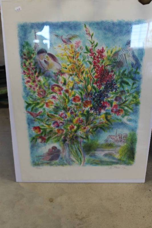 lot 282 image: Park Bench #154300 Signed Numbered Print