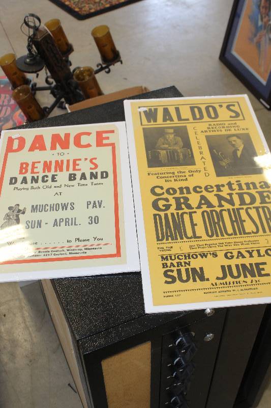 lot 279 image: Lot of (2) Dance Posterboards - Waldos, Bennies