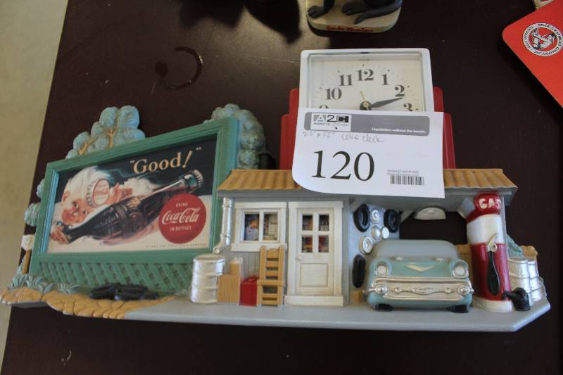 lot 120 image: Coke Clock