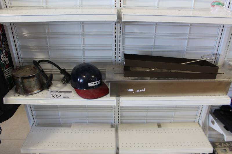 lot 309 image: Picture Frames, Fryer, Baseball Cap